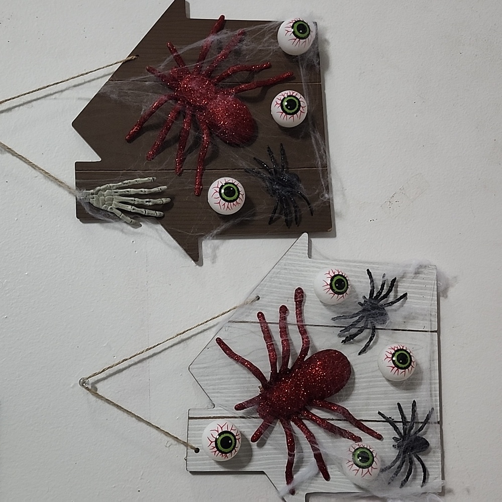 Handcrafted the WEB WATCHERS WALL DECOR